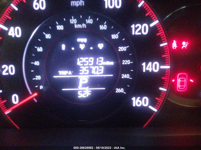 2016 HONDA ACCORD SEDAN SPORT - 1HGCR2F58GA100614