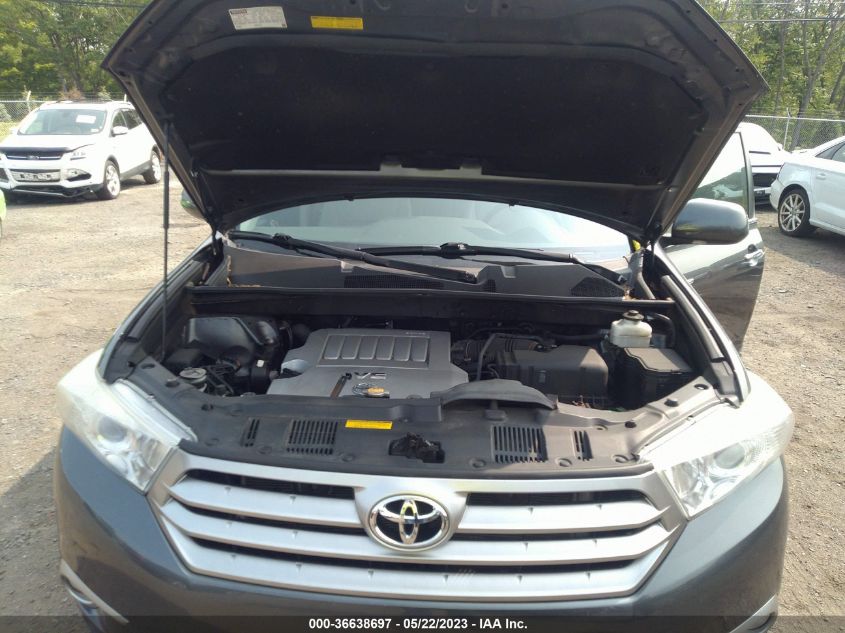 2013 TOYOTA HIGHLANDER LIMITED - 5TDDK3EH7DS271409