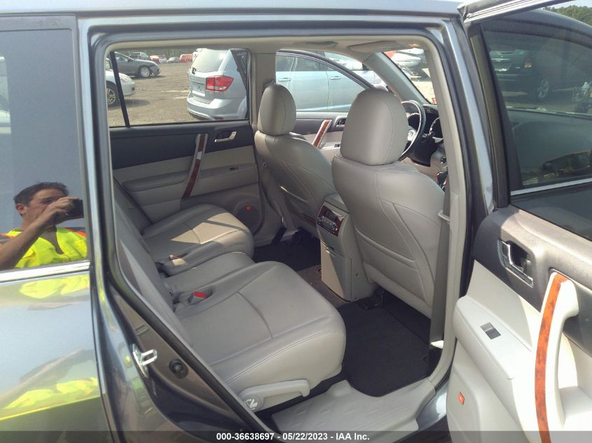 2013 TOYOTA HIGHLANDER LIMITED - 5TDDK3EH7DS271409