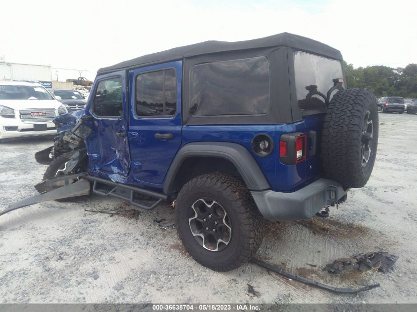 2018 JEEP WRANGLER UNLIMITED SPORT S - 1C4HJXDG5JW273272