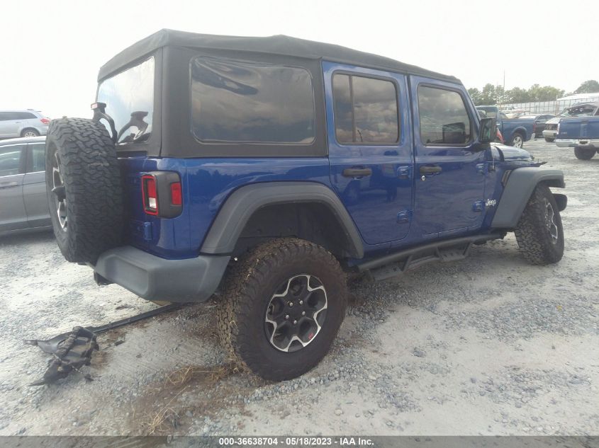 2018 JEEP WRANGLER UNLIMITED SPORT S - 1C4HJXDG5JW273272