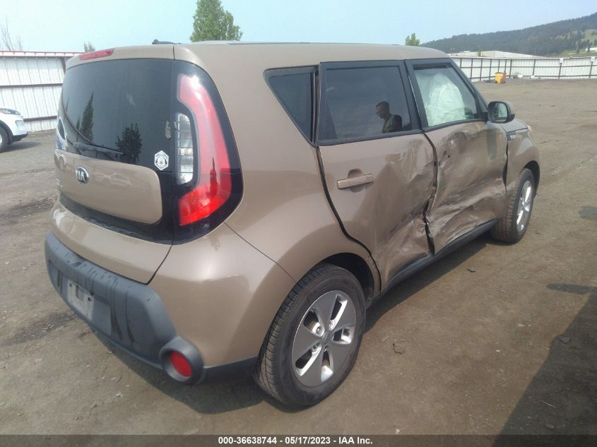 2014 KIA SOUL BASE - KNDJN2A29E7088739