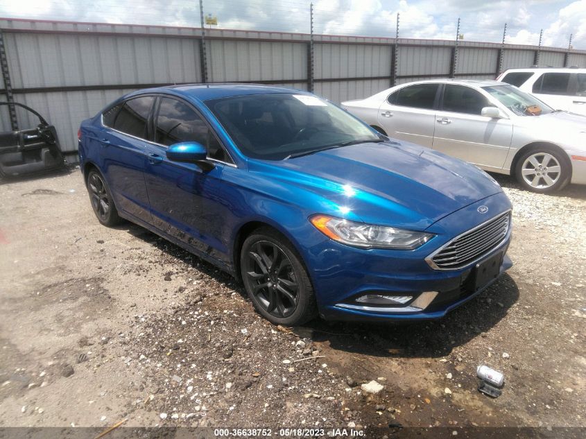 2018 FORD FUSION SE - 3FA6P0H78JR180505