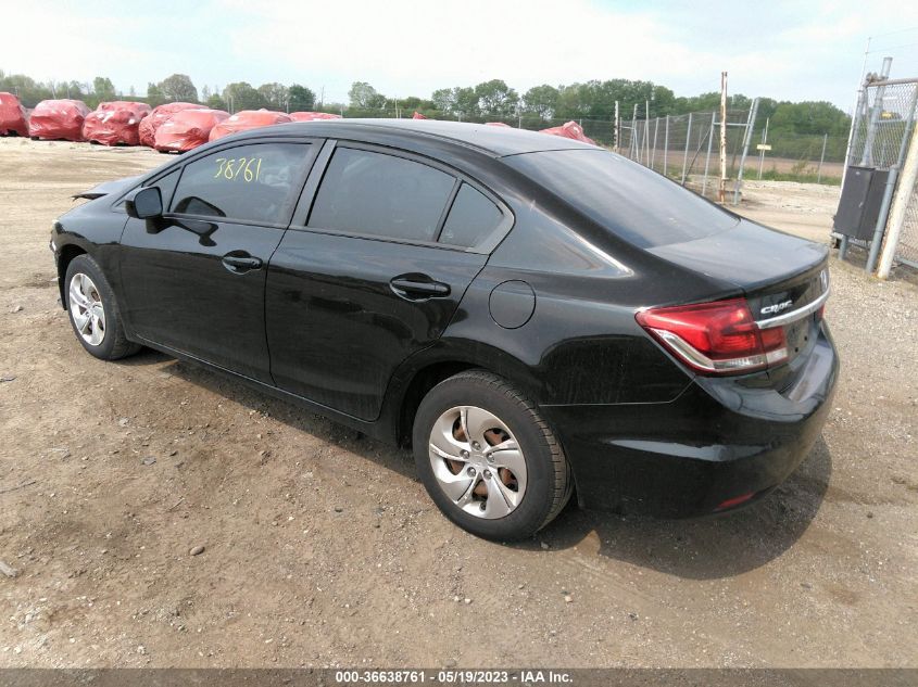 2014 HONDA CIVIC SEDAN LX - 19XFB2F59EE063213