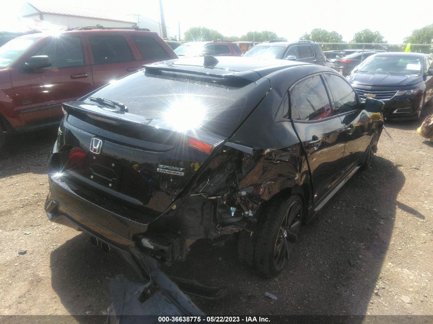 2019 HONDA CIVIC HATCHBACK SPORT TOURING - SHHFK7H97KU215636