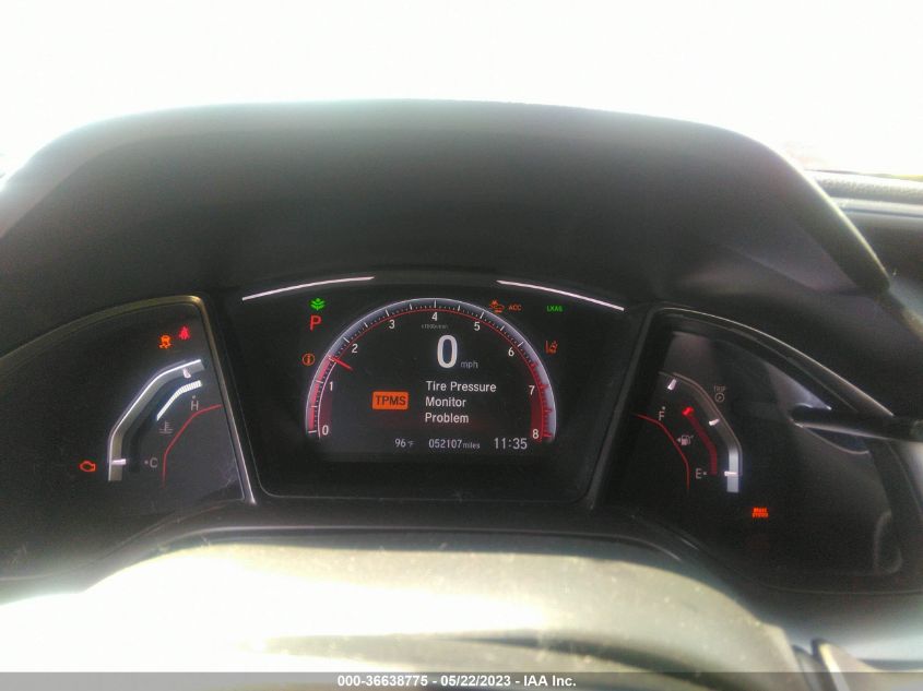 2019 HONDA CIVIC HATCHBACK SPORT TOURING - SHHFK7H97KU215636