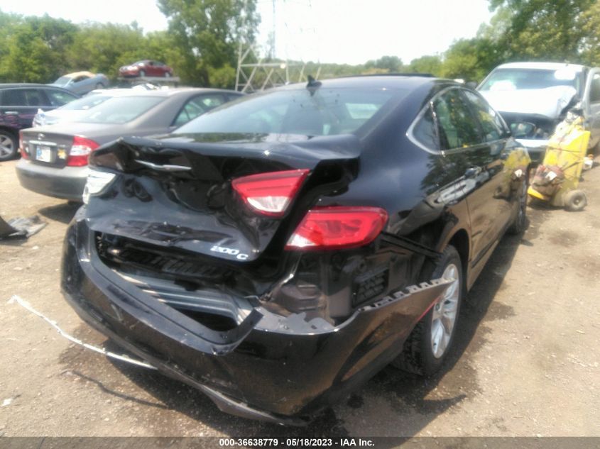 2015 CHRYSLER 200 C - 1C3CCCCB2FN509185