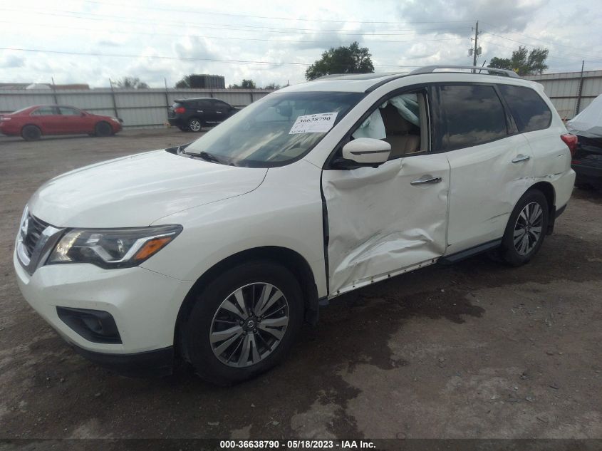 2017 NISSAN PATHFINDER SL - 5N1DR2MM6HC684798