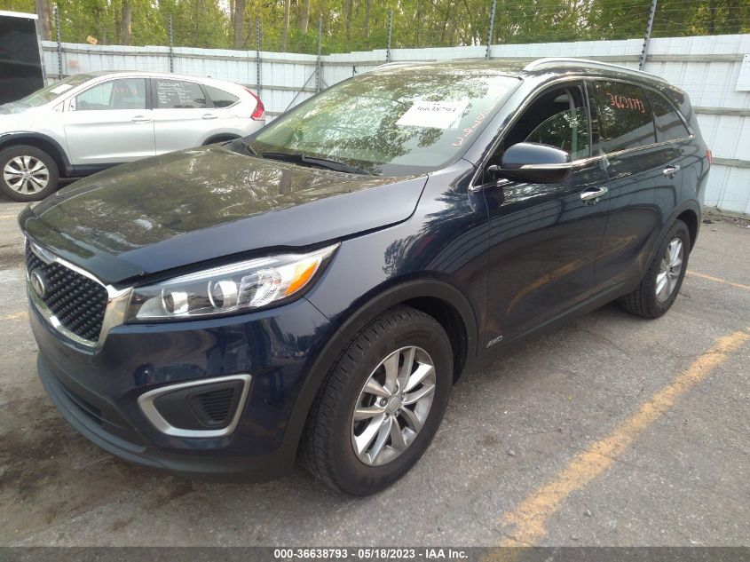 2016 KIA SORENTO LX - 5XYPGDA39GG166063