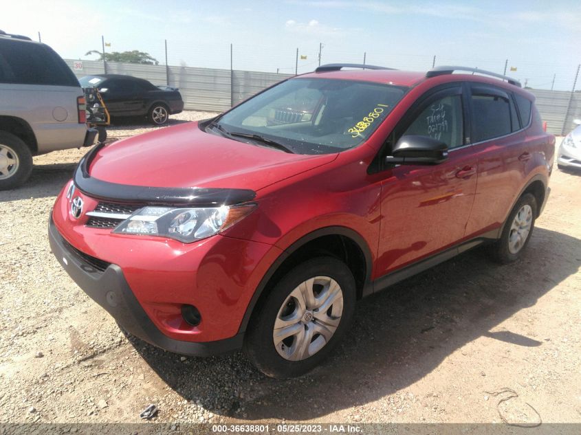 2013 TOYOTA RAV4 LE - JTMZFREV4DD021799