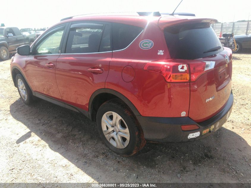 2013 TOYOTA RAV4 LE - JTMZFREV4DD021799