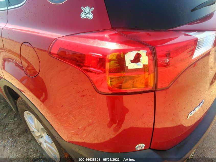 2013 TOYOTA RAV4 LE - JTMZFREV4DD021799