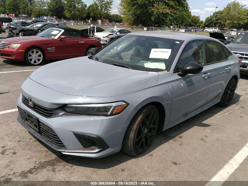2022 HONDA CIVIC SEDAN SPORT - 2HGFE2F55NH516868