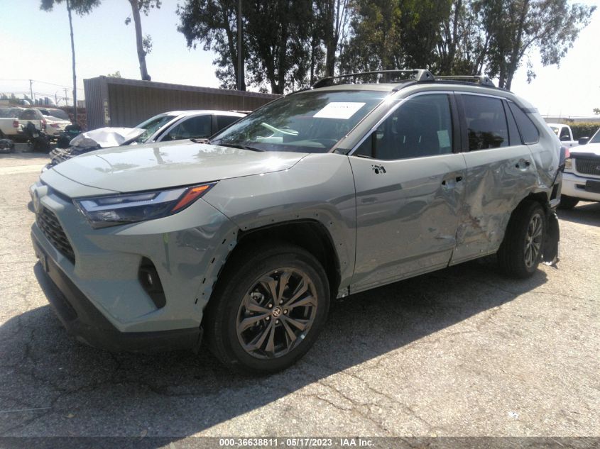 2022 TOYOTA RAV4 HYBRID XLE PREMIUM - 4T3B6RFV6NU102310