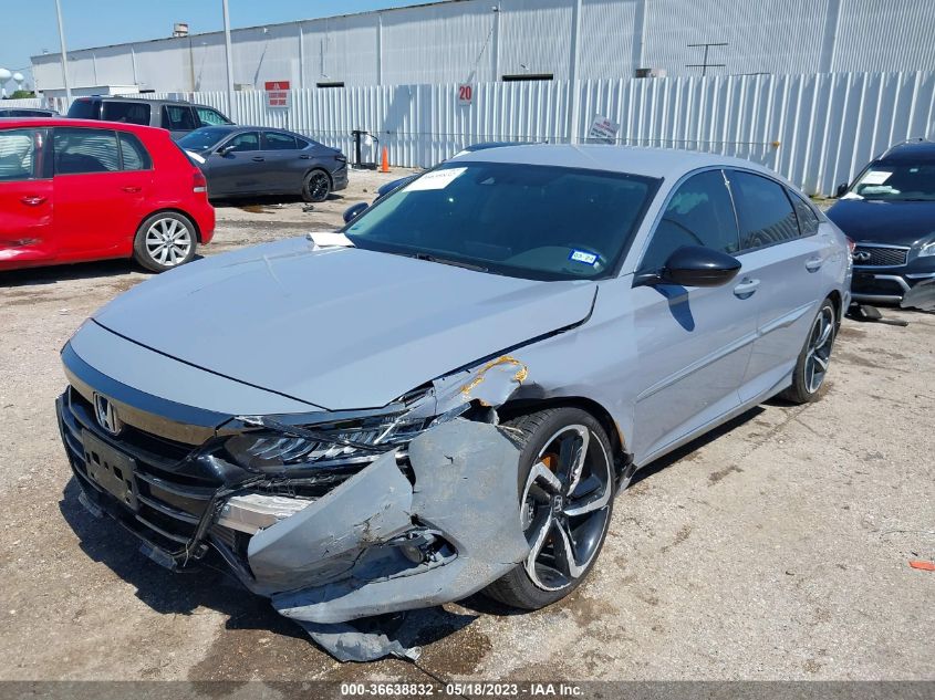 2022 HONDA ACCORD SEDAN SPORT SE - 1HGCV1F47NA029318