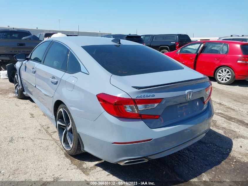2022 HONDA ACCORD SEDAN SPORT SE - 1HGCV1F47NA029318