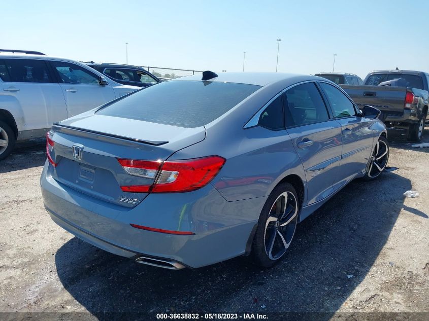 2022 HONDA ACCORD SEDAN SPORT SE - 1HGCV1F47NA029318