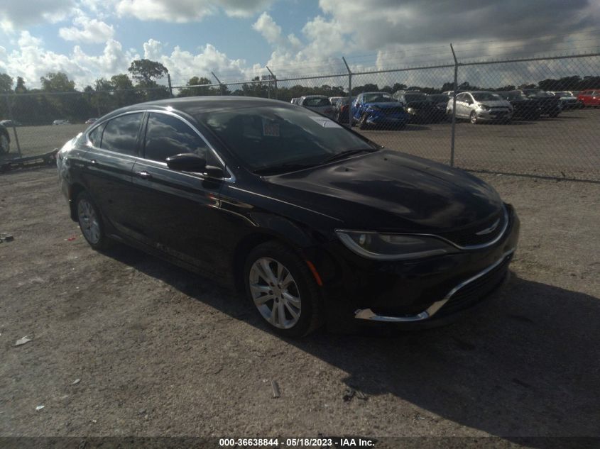 2015 CHRYSLER 200 LIMITED - 1C3CCCAB1FN689939