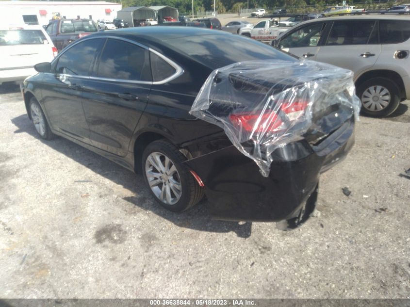 2015 CHRYSLER 200 LIMITED - 1C3CCCAB1FN689939