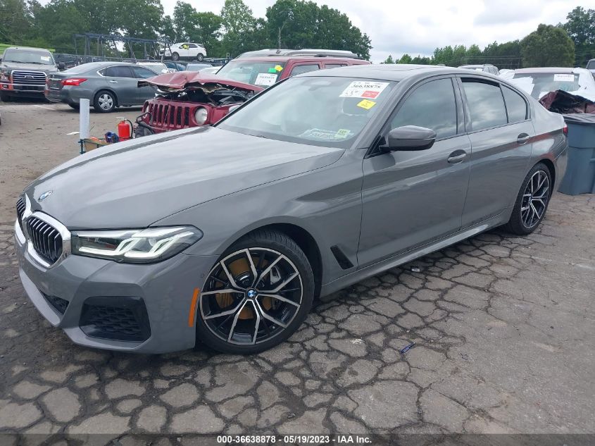 2021 BMW 5 SERIES 540I - WBA53BJ02MCF87104