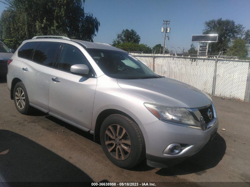 2016 NISSAN PATHFINDER SV - 5N1AR2MN8GC664434