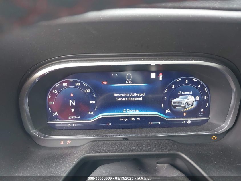 2022 CHEVROLET TAHOE RST - 1GNSKRKD8NR133106