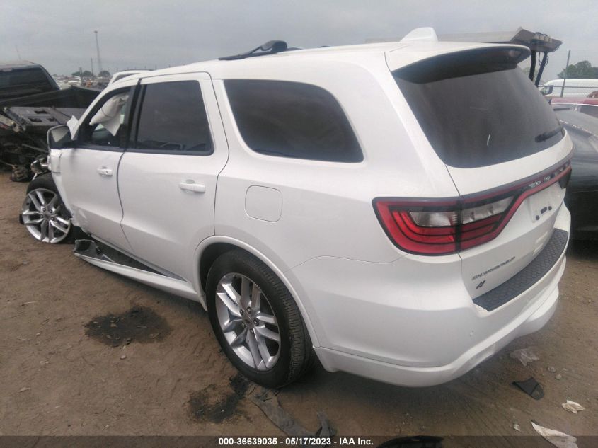 2022 DODGE DURANGO R/T - 1C4SDJCT6NC221777
