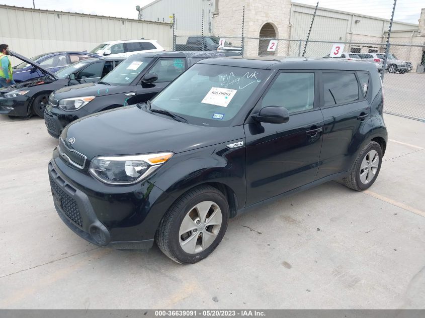 2016 KIA SOUL BASE - KNDJN2A27G7342581