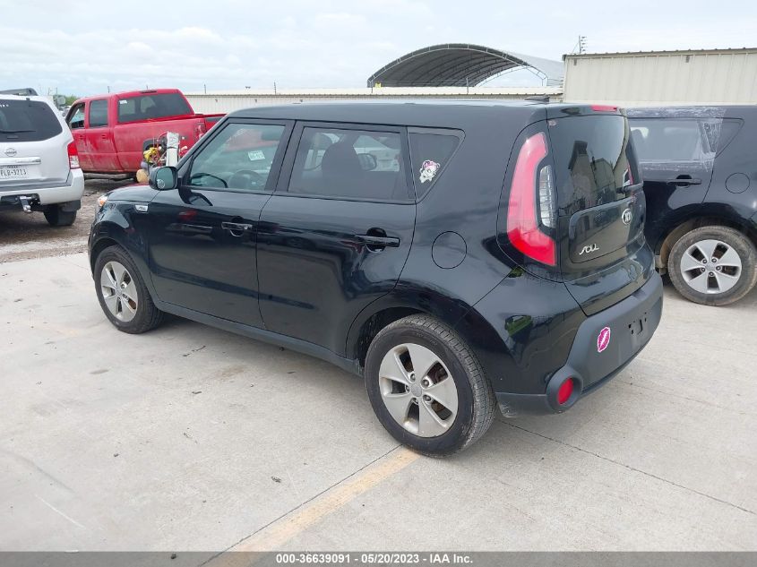 2016 KIA SOUL BASE - KNDJN2A27G7342581