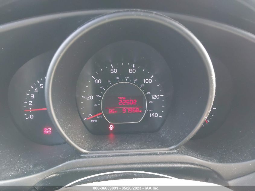 2016 KIA SOUL BASE - KNDJN2A27G7342581