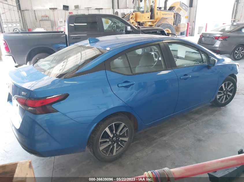 2021 NISSAN VERSA SV - 3N1CN8EV1ML827454