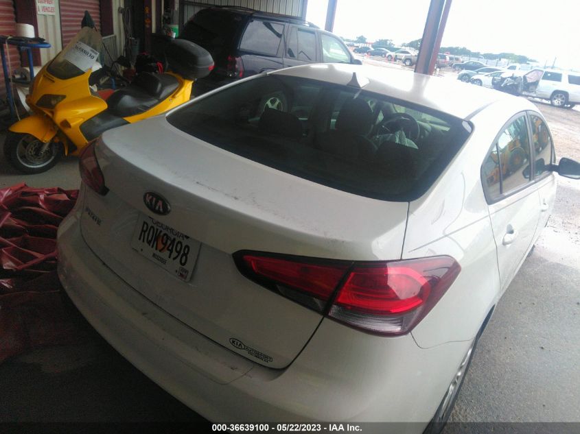 2017 KIA FORTE LX - 3KPFK4A72HE073333