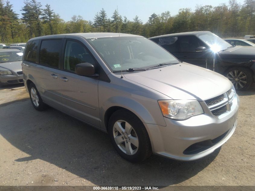 2013 DODGE GRAND CARAVAN SE - 2C4RDGBG7DR788866