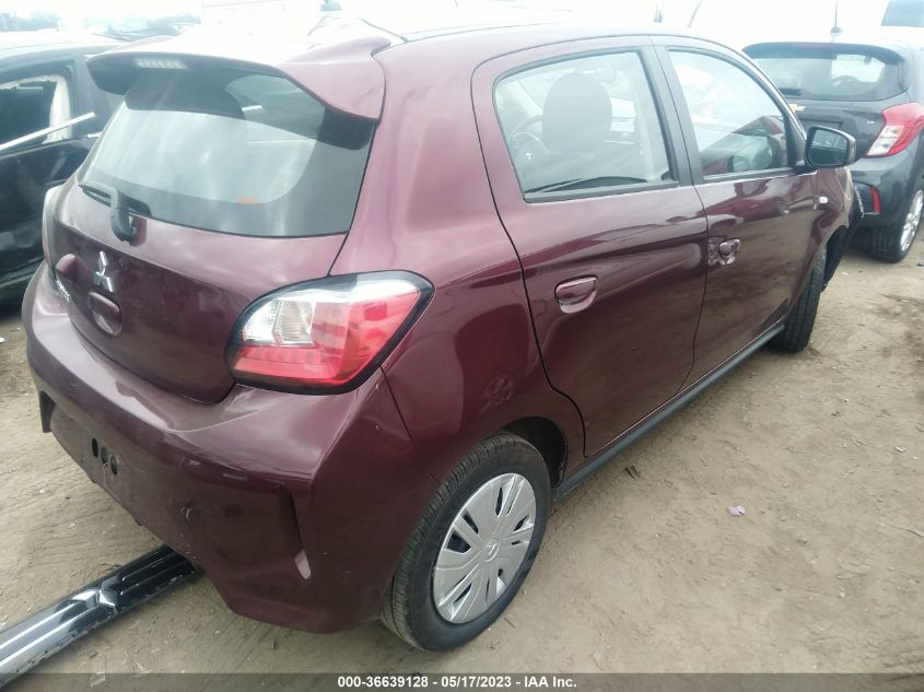 2021 MITSUBISHI MIRAGE ES/LE/CARBONITE EDITION - ML32AUHJ7MH013915