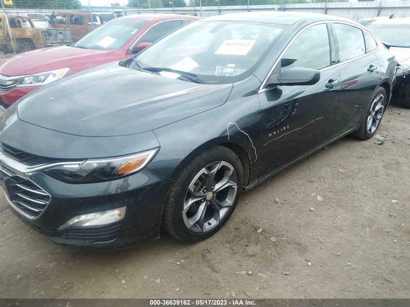 VIN 1G1ZD5ST6MF007689 2021 CHEVROLET MALIBU LT