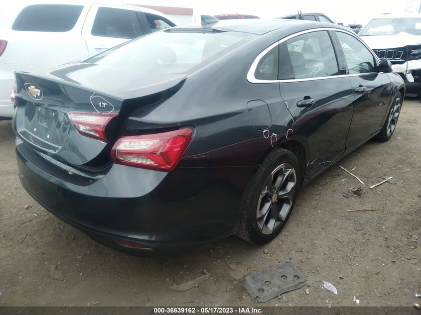 VIN 1G1ZD5ST6MF007689 2021 CHEVROLET MALIBU LT