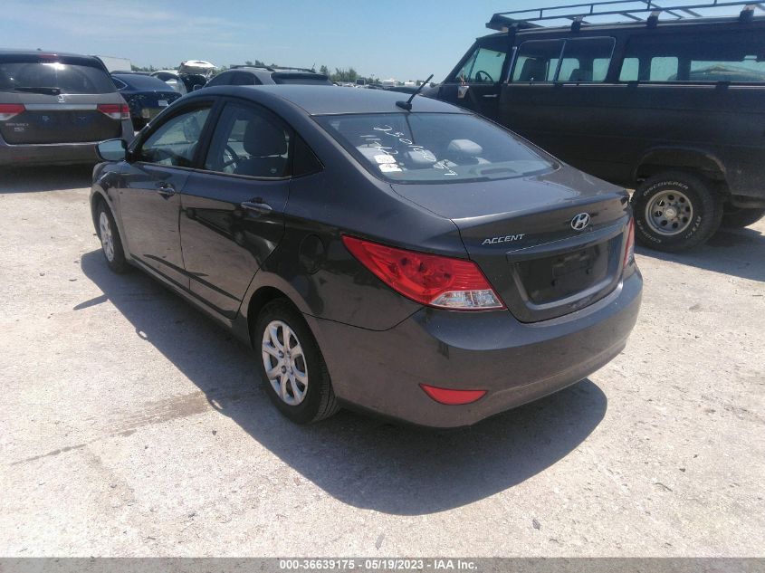 2013 HYUNDAI ACCENT GLS - KMHCT4AE1DU328835