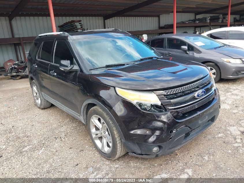2013 FORD EXPLORER LIMITED - 1FM5K7F85DGB97441