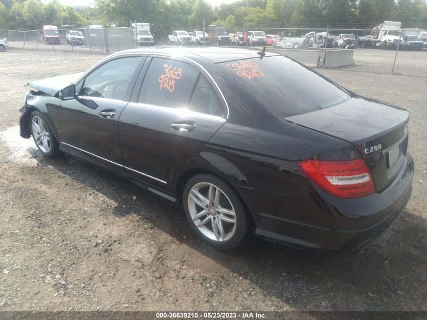 2014 MERCEDES-BENZ C-CLASS C 250 - WDDGF4HB8EA943402