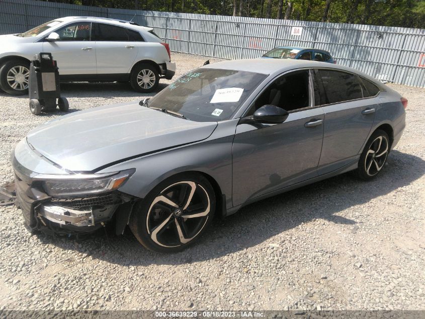 2022 HONDA ACCORD SEDAN SPORT - 1HGCV1F34NA084039