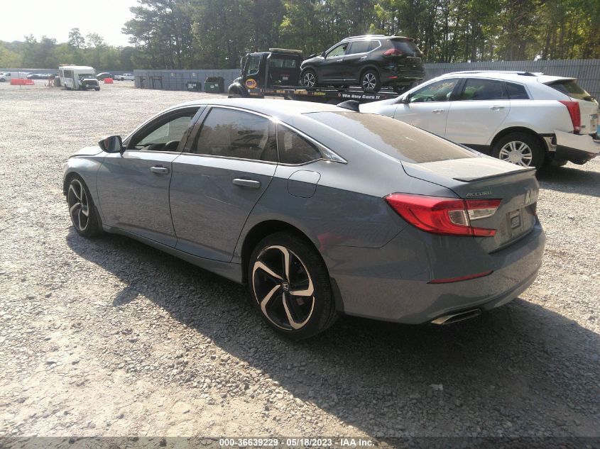 2022 HONDA ACCORD SEDAN SPORT - 1HGCV1F34NA084039