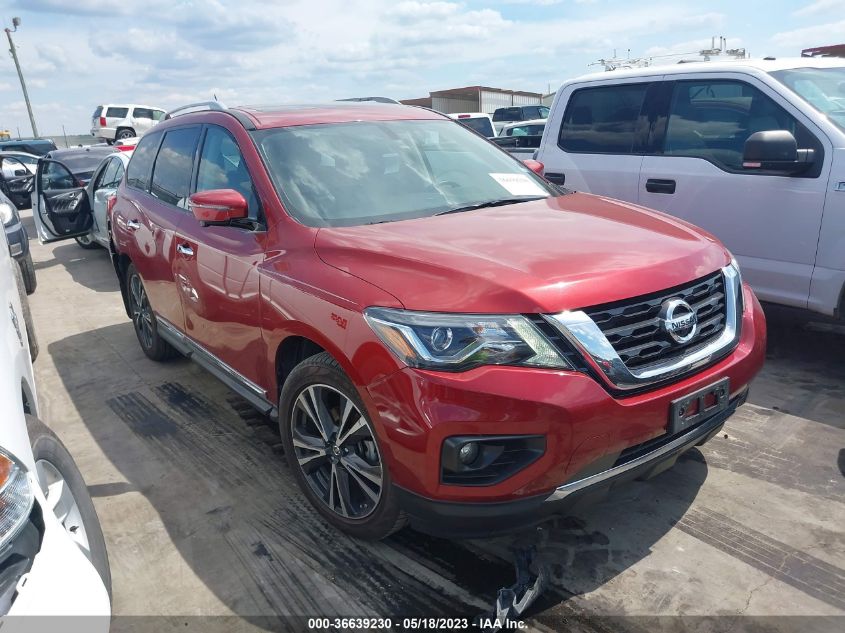 2017 NISSAN PATHFINDER PLATINUM - 5N1DR2MN8HC609660