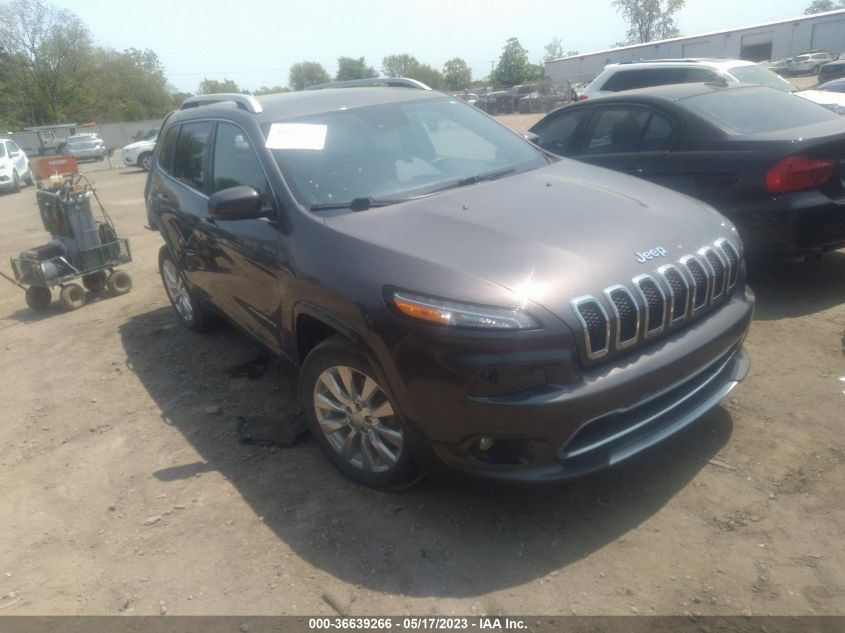 2018 JEEP CHEROKEE OVERLAND - 1C4PJMJX0JD614507