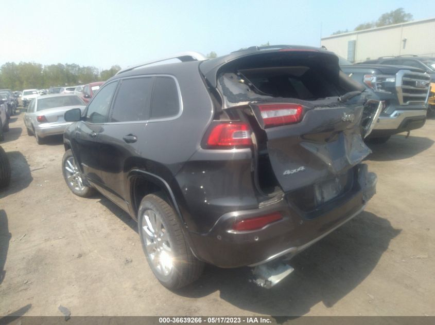 2018 JEEP CHEROKEE OVERLAND - 1C4PJMJX0JD614507