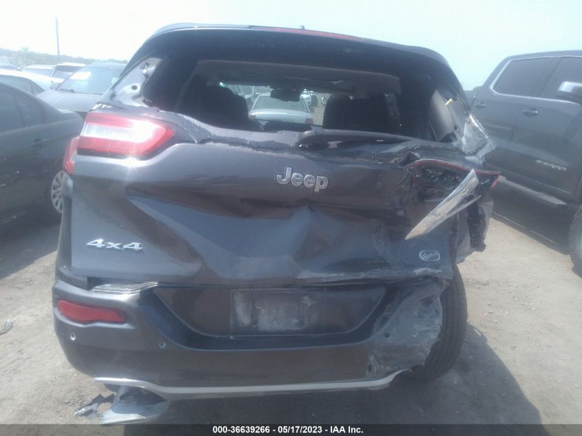 2018 JEEP CHEROKEE OVERLAND - 1C4PJMJX0JD614507