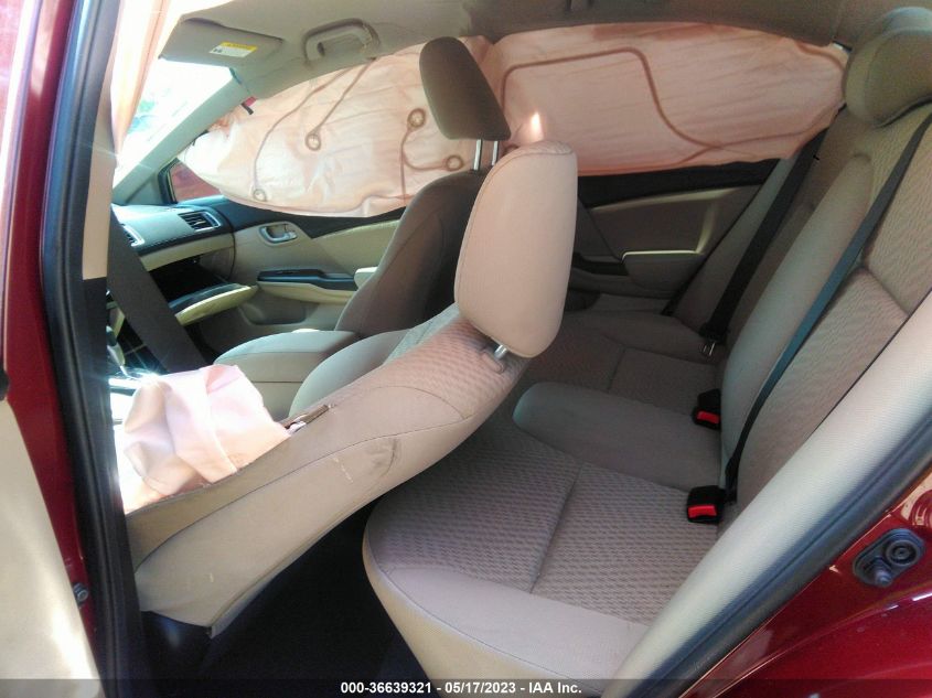 2015 HONDA CIVIC SEDAN LX - 2HGFB2F55FH555664