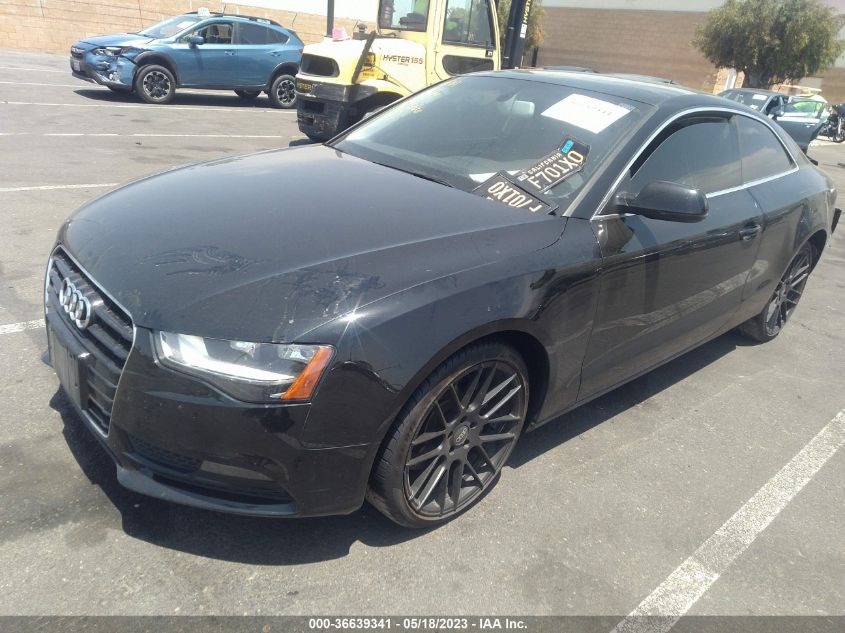 2014 AUDI A5 PREMIUM - WAUCFAFRXEA028748