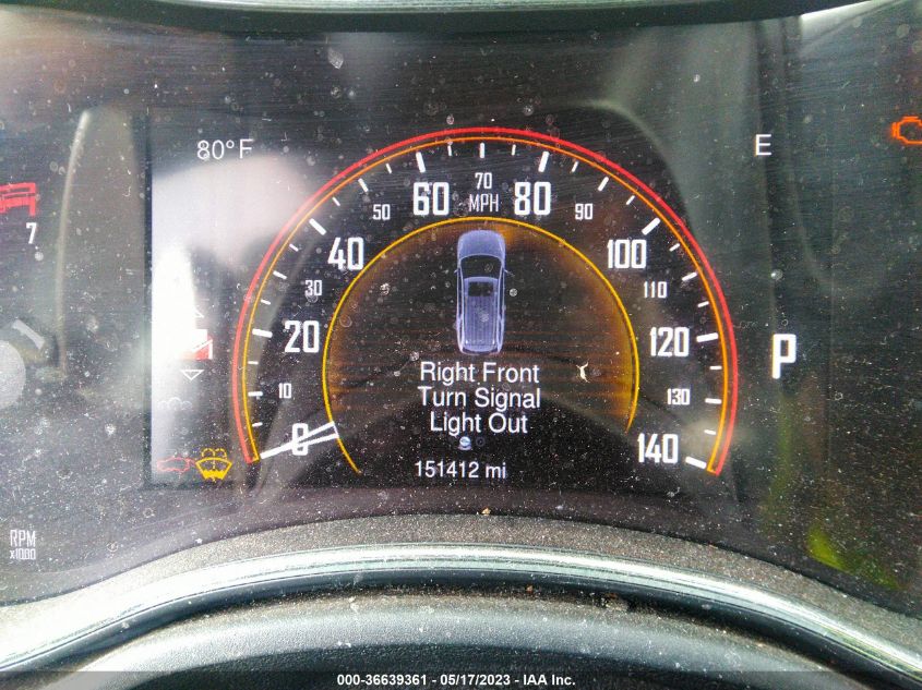 2015 DODGE DURANGO SXT - 1C4RDHAG8FC784425
