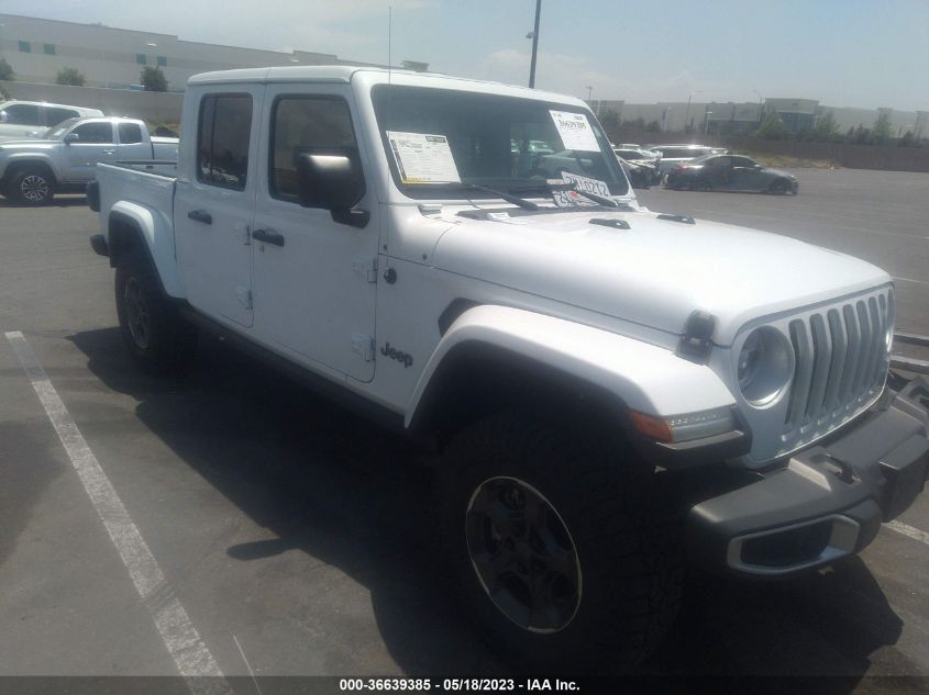 2020 JEEP GLADIATOR OVERLAND - 1C6HJTFG1LL123340