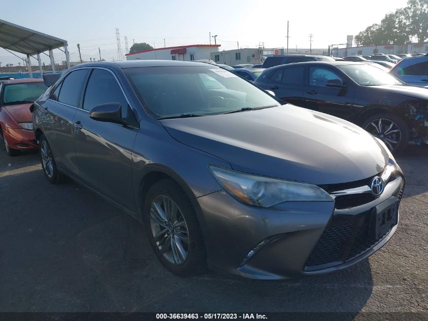 2016 TOYOTA CAMRY SE - 4T1BF1FK3GU232449